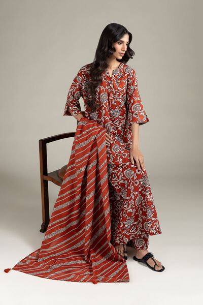 Printed | Textured Cotton
            
        Kurta