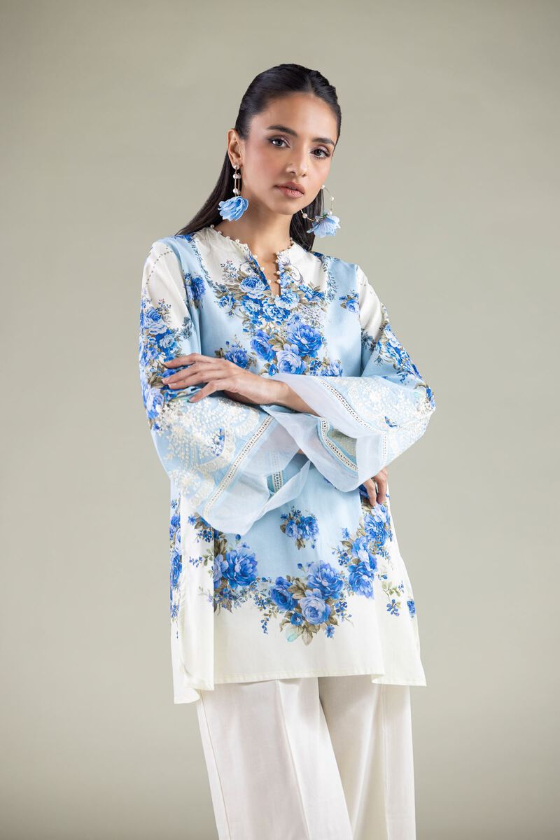 Floral Flared Kurta