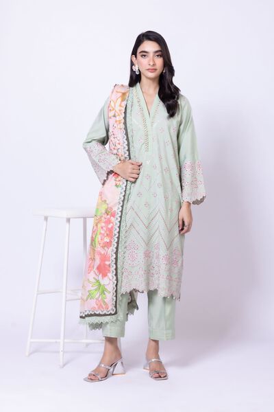 Embroidered | Dull Raw Silk
            
        Kurta