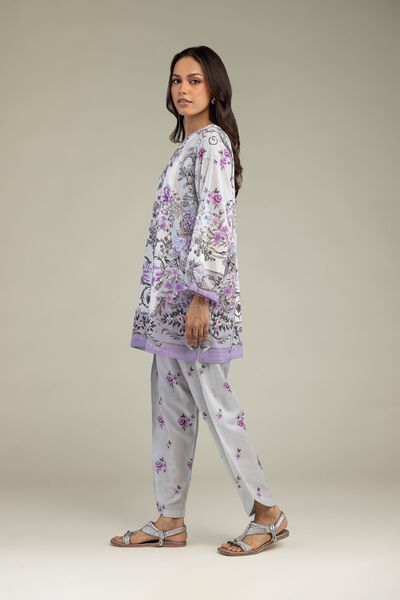 Printed Cambric Floral Cambric Shalwar