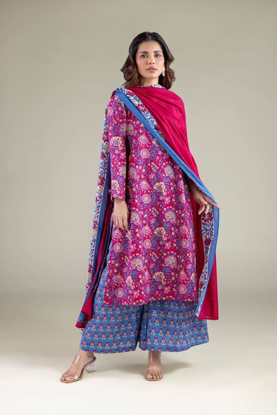 Wide Floral Pants, image 1