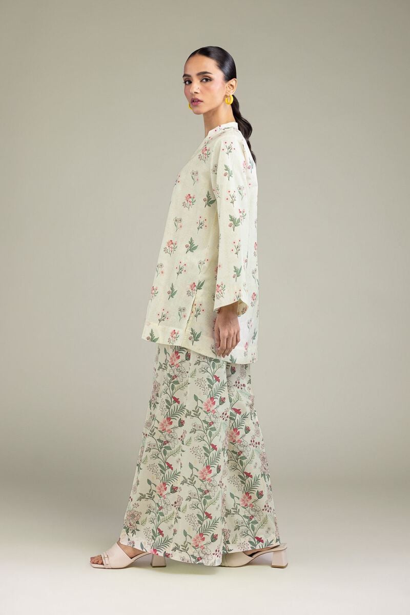 Floral Cambric Pants