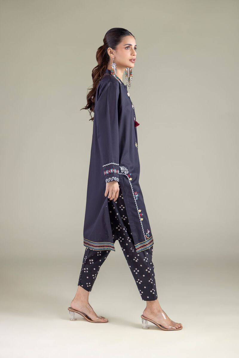 Straight Dotted Shalwar