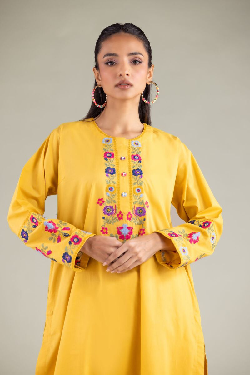 Floral Longline Kurta