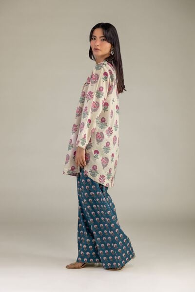 Floral Cambric Shalwar, image 1