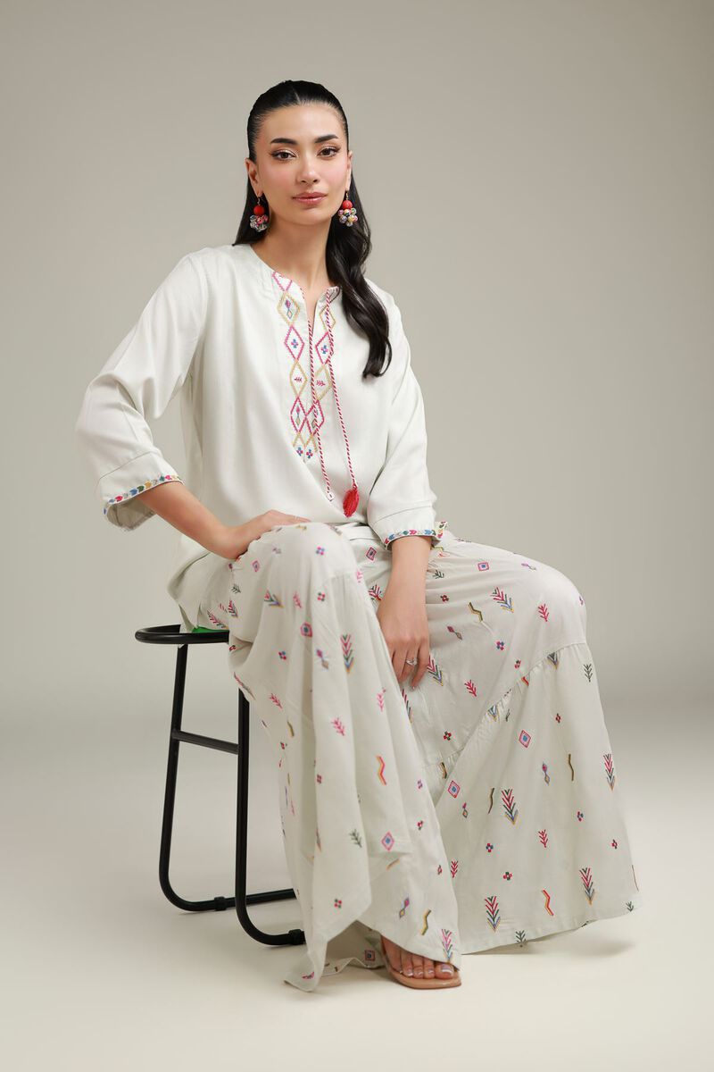 Short Embroidered Tunic