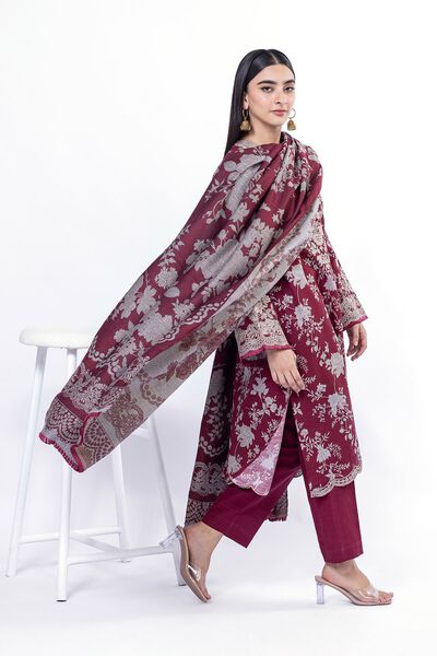Embroidered | Khaddar | Fabrics 3 Piece | PKR 4,800