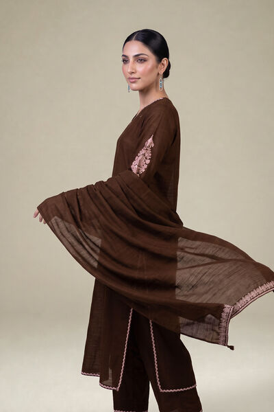 Embroidered Light Khaddar Light Khaddar Dupatta