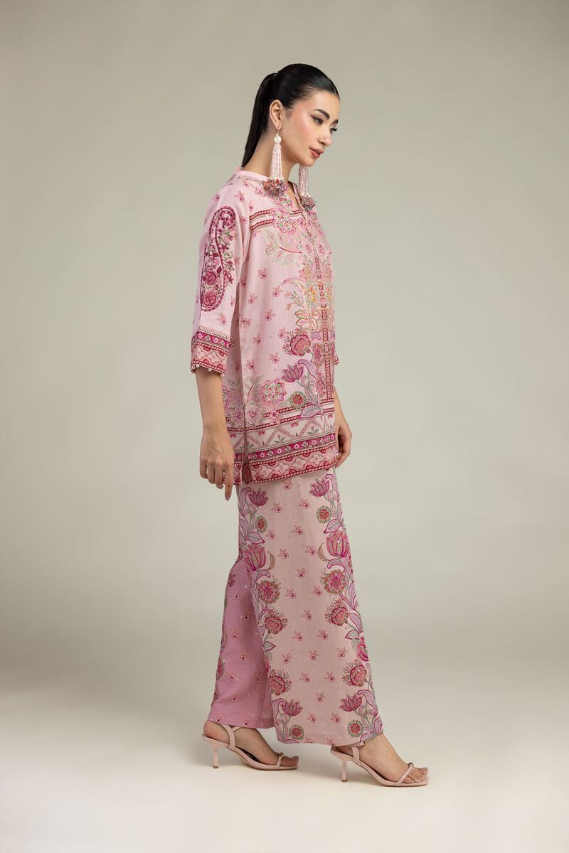 Floral Pink Pants