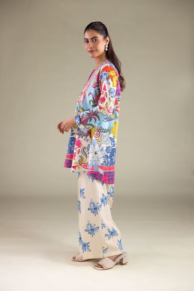 Floral Summer Pants, image 1