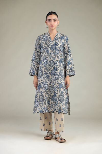 Printed Cambric Printed Floral Pants