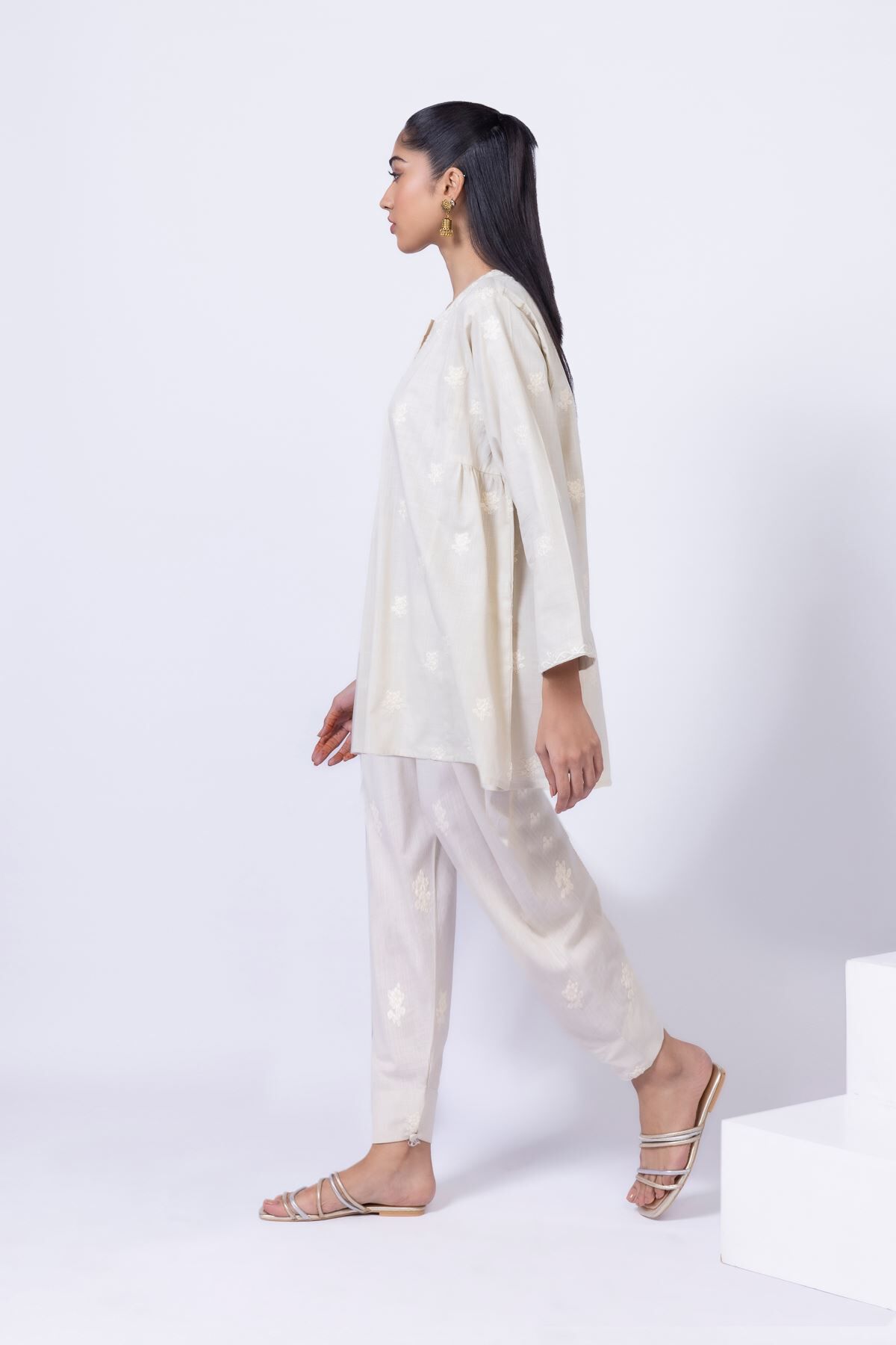 パンツ CLASS karachi Saniya Trendz 7146 Colors Heavy Embroidered Cotton Pakistani