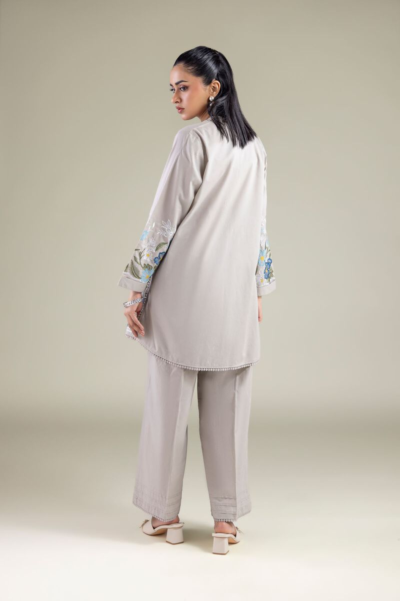 Floral Cambric Kurta