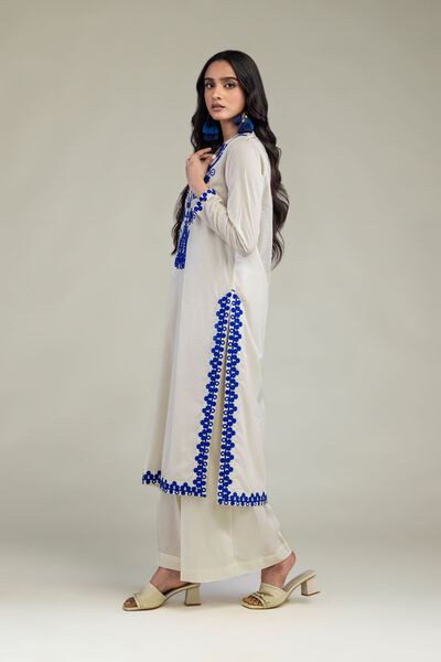 Solid Cambric Shalwar, image 1