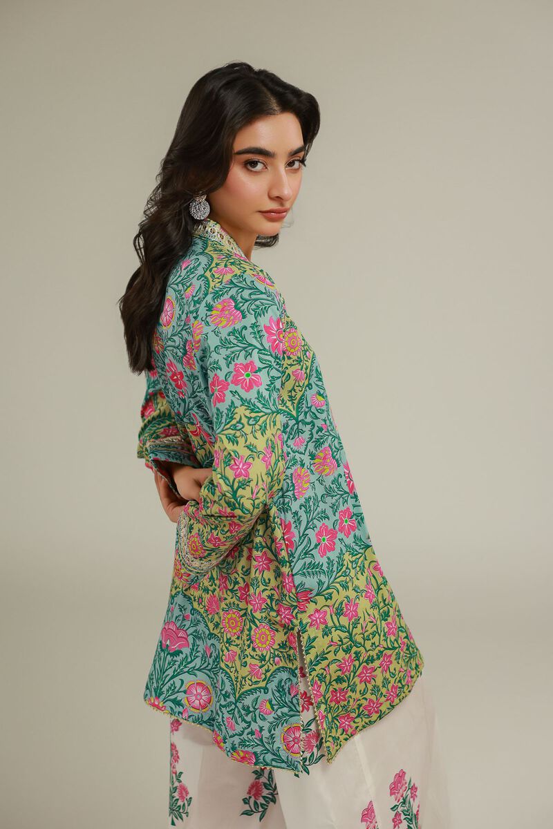 Floral Mirror Kurta