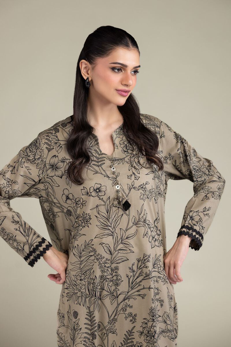 Long Cotton Kurta view 2