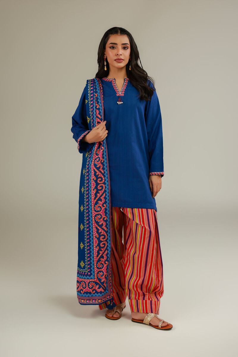 Embroidered Cotton Shalwar