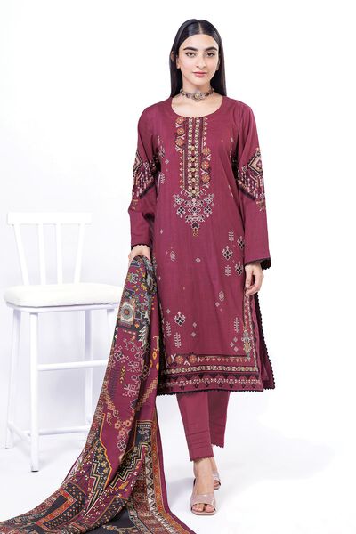 Embroidered | Crosshatch | Fabrics 3 Piece | PKR 4,800