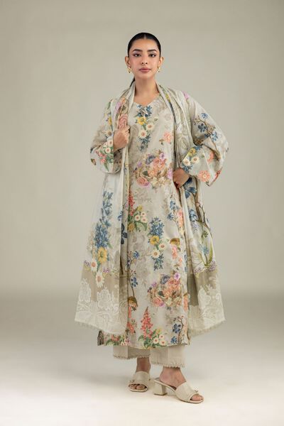 Cotton Dobby Pants, image 1