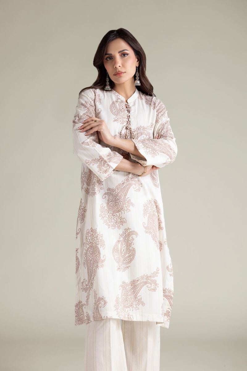 Paisley Cambric Kurta