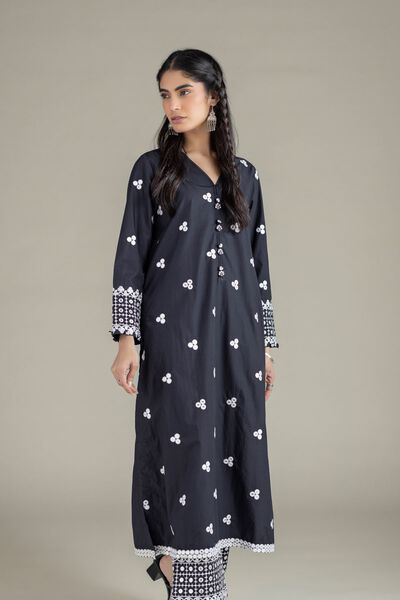 Embroidered | Poplin
            
        Kurta