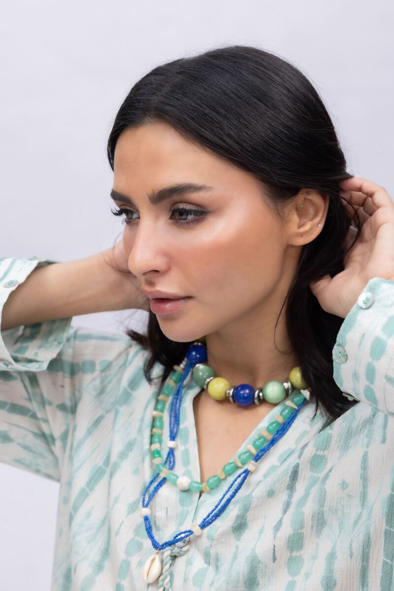 Abstract Cotton Kurta