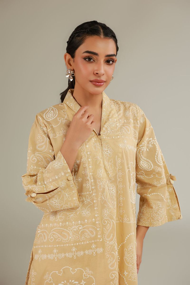 Band Collar Kurta