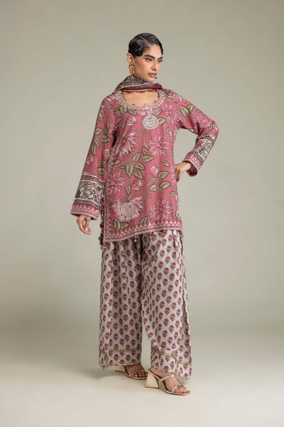 Raw Silk Shalwar, image 1