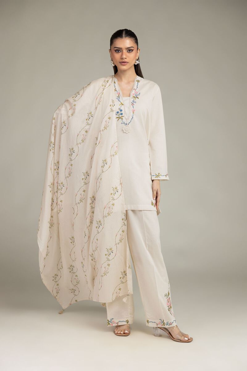 Floral Cotton Pants