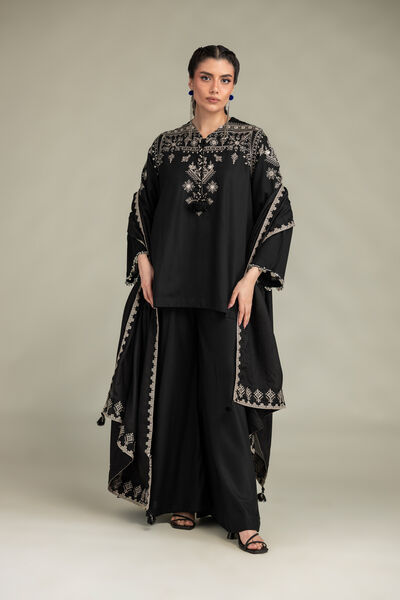 Short Silk Kurta, image 1