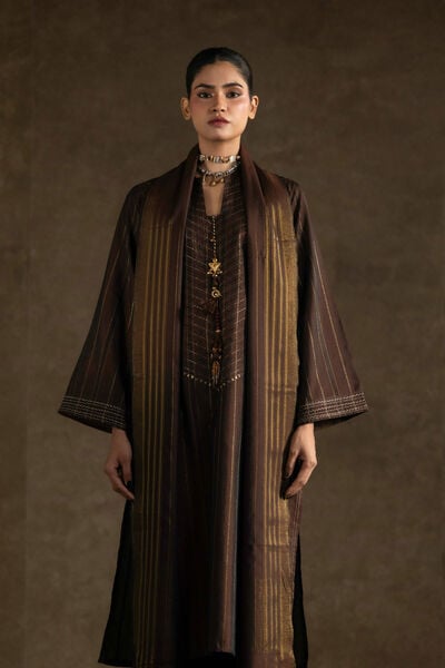 Yarn Dyed Handwoven Dupatta