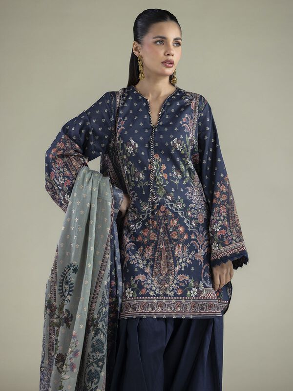 Jacquard Tailored 3-Piece