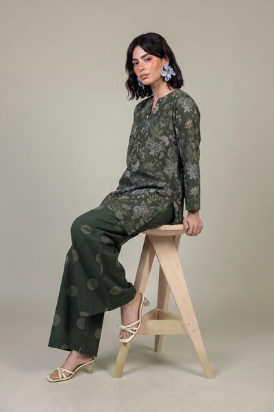 Printed Light Khaddar Tailored 2 Piece