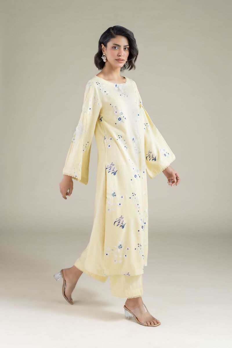 Floral Longline Kurta