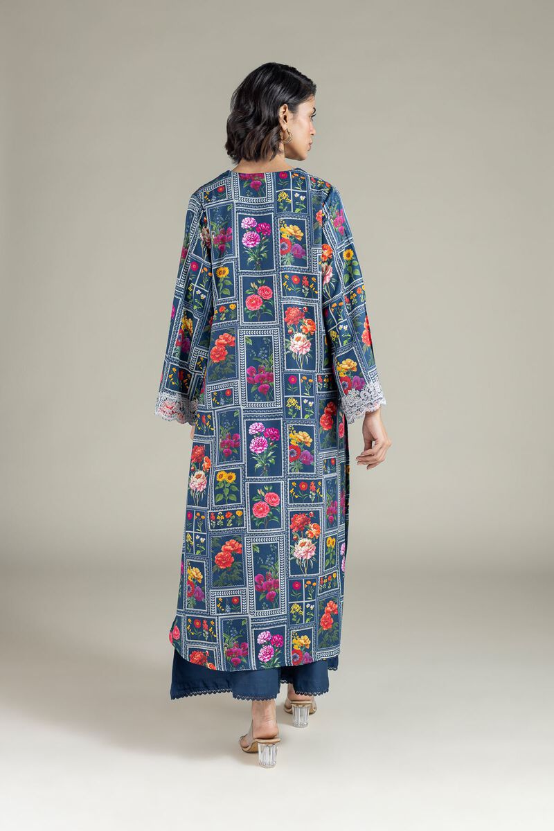 Floral Geometric Kurta