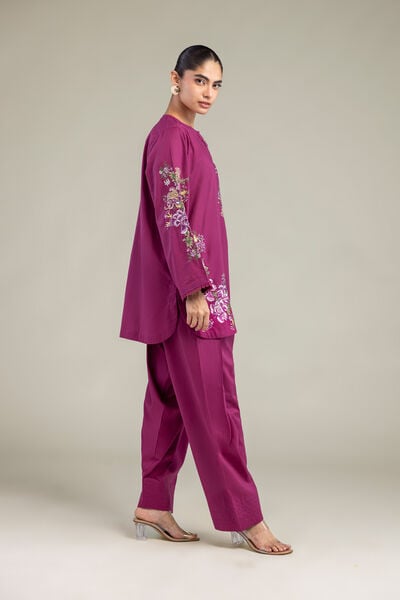 Floral Cambric Shalwar, image 1
