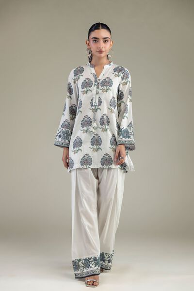 Printed Cambric Floral Cambric Shalwar
