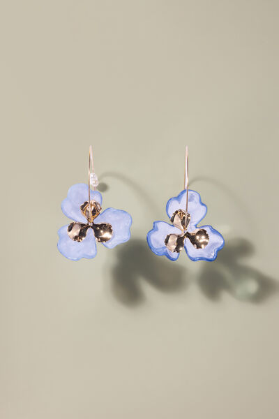 Embellished Plastic Single Earrings