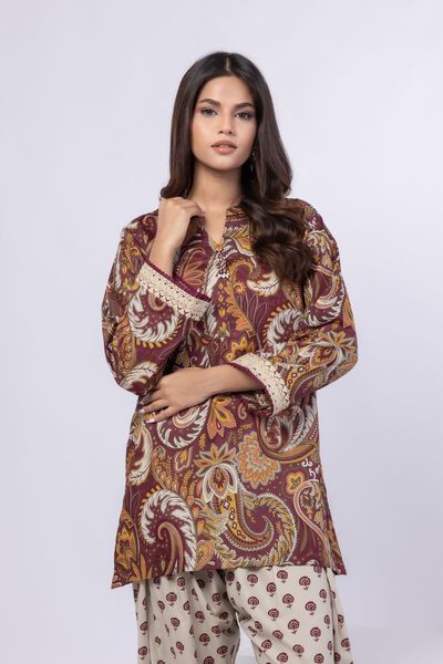 Embroidered | Cambric | Kurta | PKR 3,500
