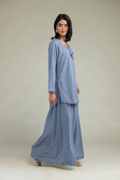Solid Blue Pants, image 1