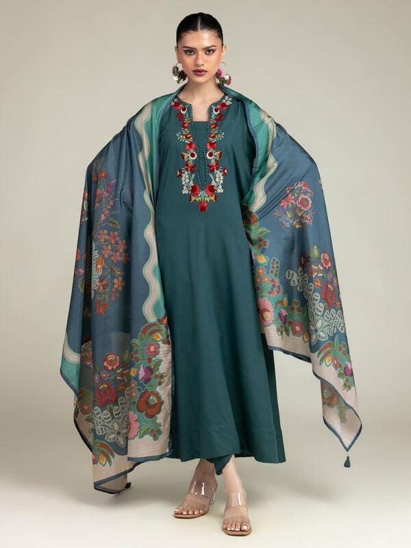 Raw Silk Shalwar