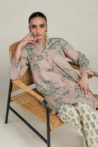 Short Floral Kurta, image 1