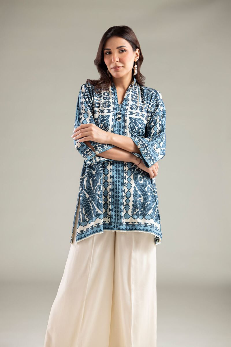 Geometric Short Kurta