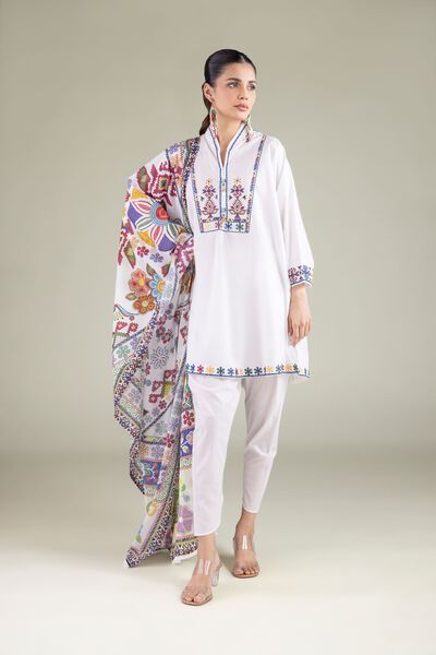 Solid Summer Shalwar, image 1