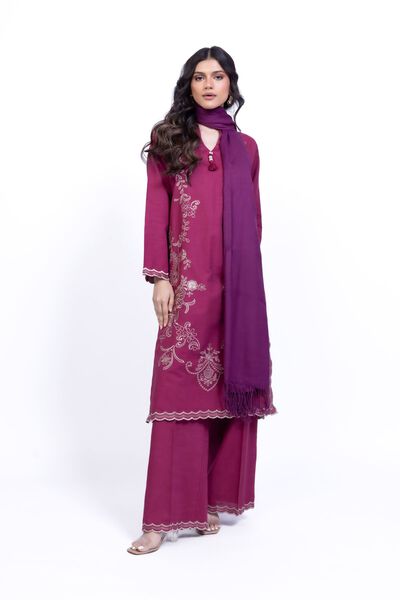 Embroidered | Khaddar
            
        Kurta