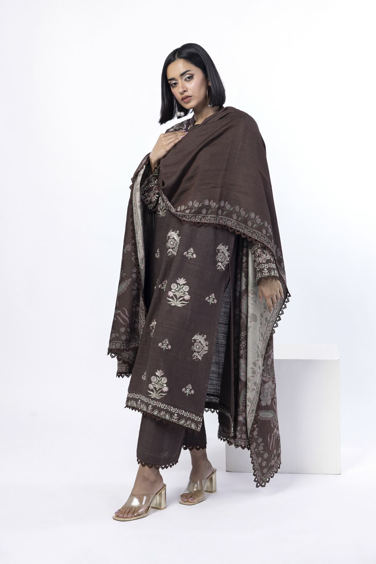 Buy Fabrics 3 Piece | 0.0 N/A | KD06A-VG_MULTI | Khaadi Pakistan