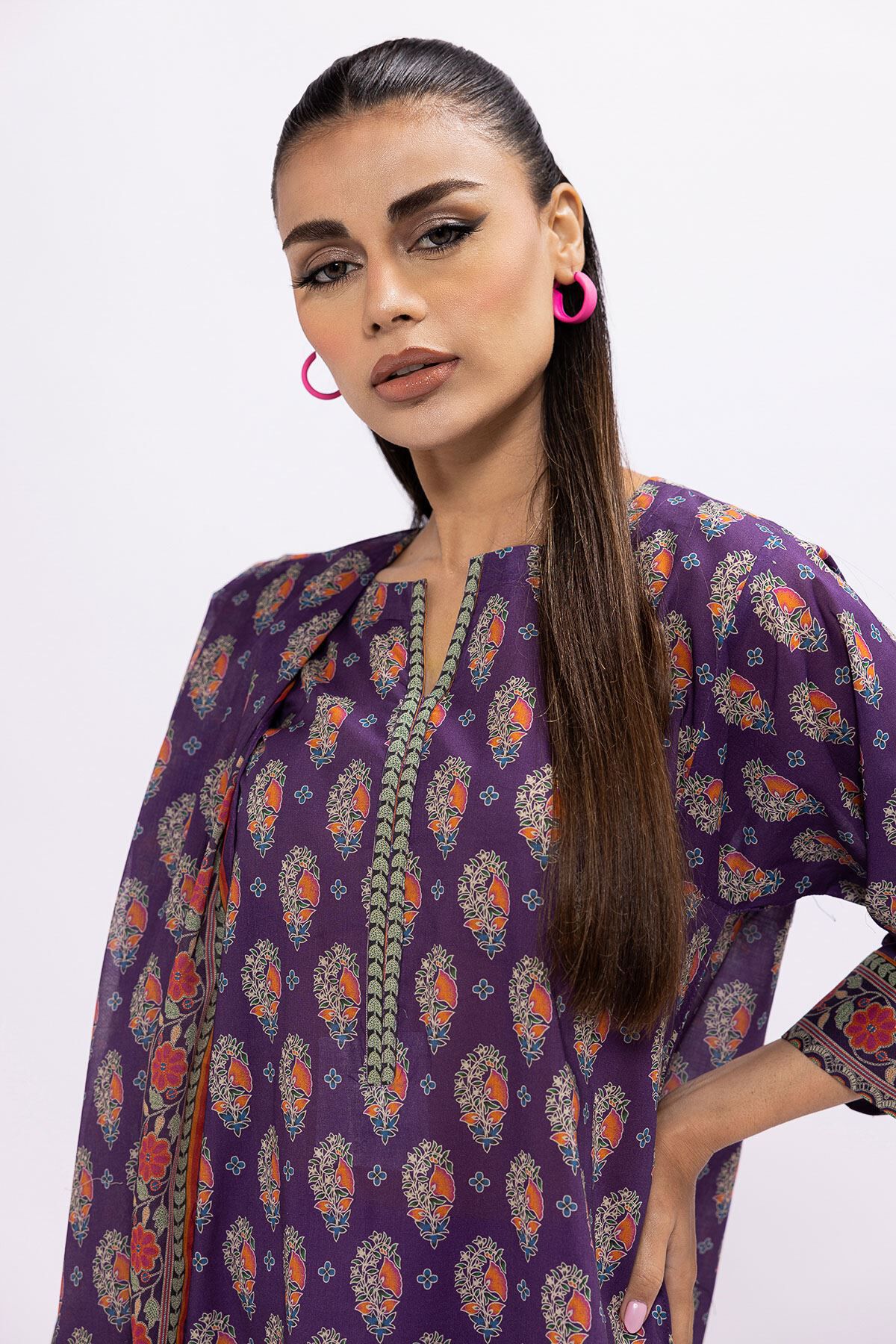 Buy Fabrics 3 Piece Suit 1495.00 PKR 1001763243 Khaadi Pakistan