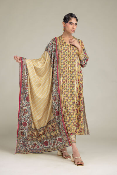 Floral Printed Pants, image 1