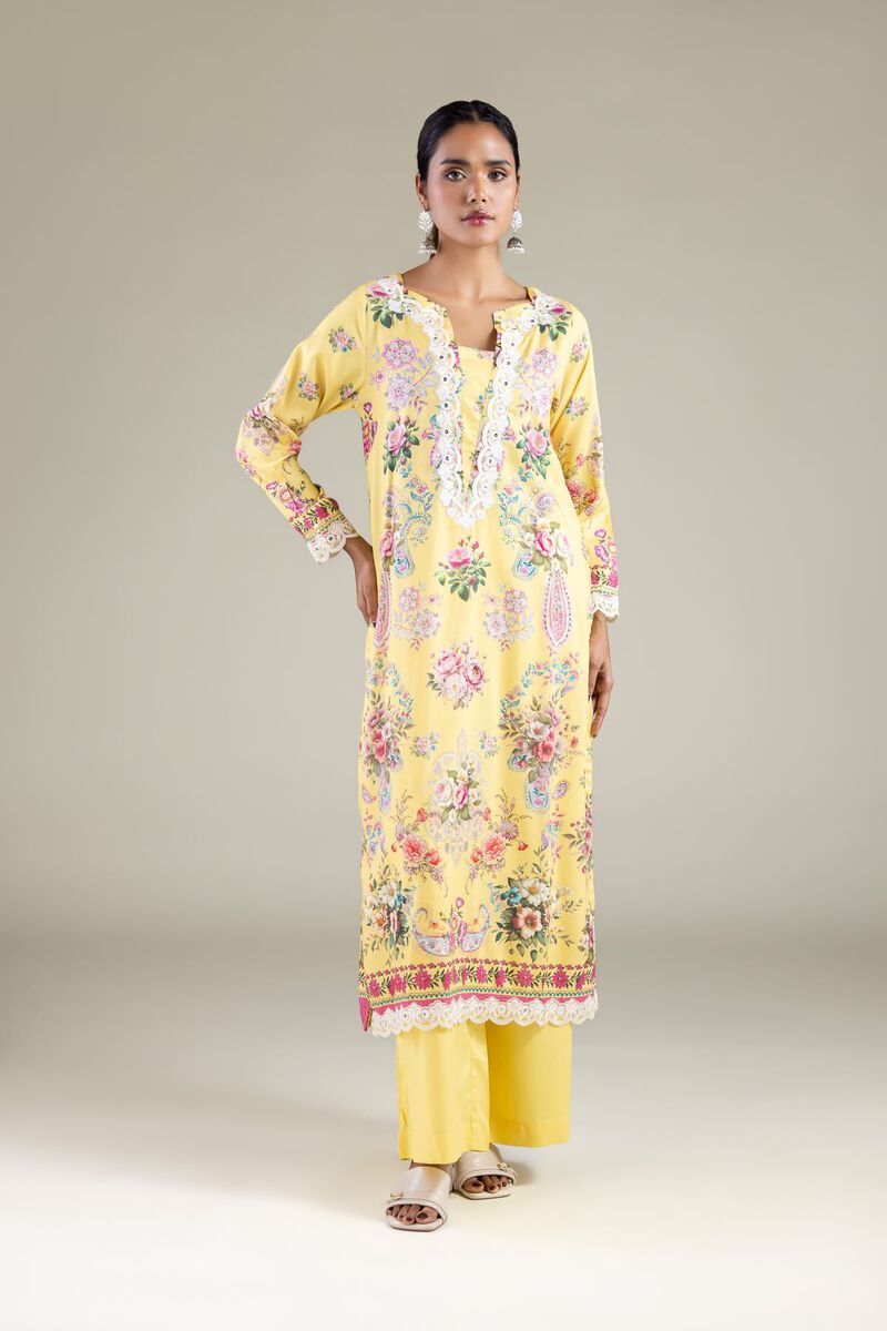 Paisley Longline Kurta