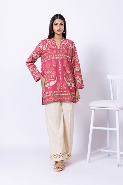 Printed | Crosshatch Poplin | Kurta | PKR 2,000